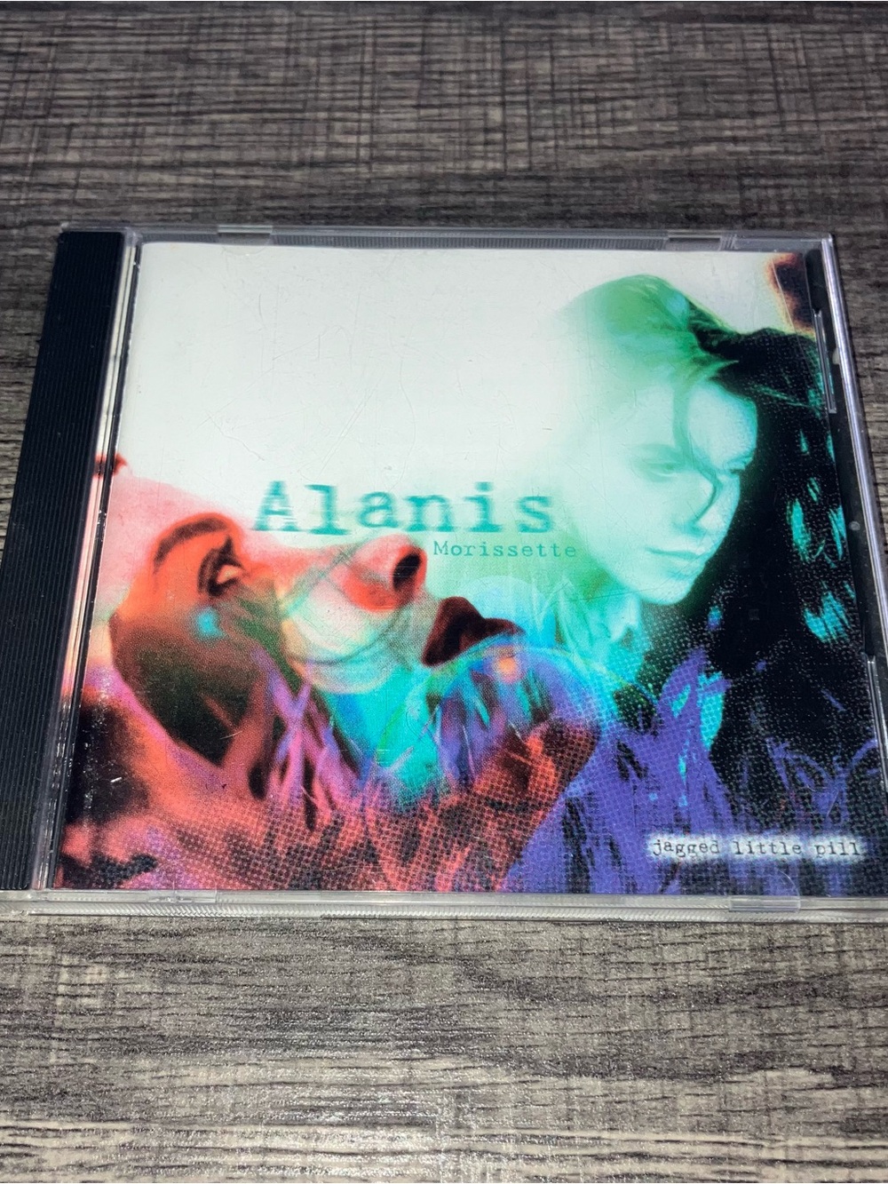 Alanis Morissette "Jagged Little Pill" CD - Multicolor Cover